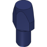 Aufnahmebolzen - Aufnahmebolzen Form C